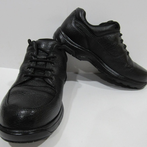 DUNHAM by NEW BALANCE Sz 13 Black Derby Mens Shoes main image 5